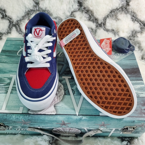 Vans unisex rowan pro navy red - Picture 6 of 9